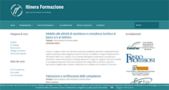 Desktop Screenshot of itinera-formazione.info